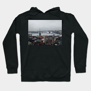 Stockholm from above Hoodie